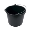 Ведро строительное мерное  16л Черный 1 Россия (0602216) 1/50