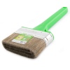 Кисть"Работы по дереву  70*12"из смешан.с натур.щетиной,зелен.пласт.ручка(94666)1/10/100