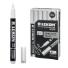 Маркер LEKON EХTRA WHITE перманентный Белый линия 1.5мм (12/144/2304) 012392