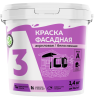 Краска ВД фасадная А3  1,4кг ведро (1/12)